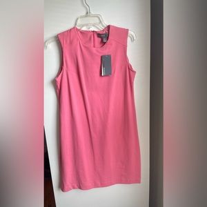NWT DONNA RICCO PINK SLEEVELESS MINI DRESS SIZE SMALL